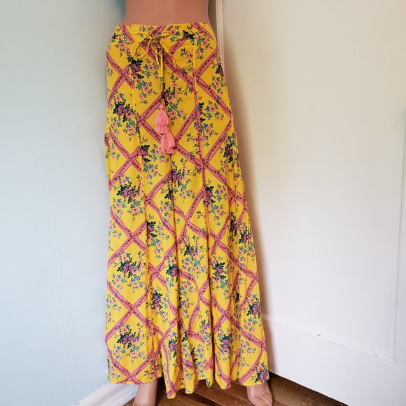 NWT Free People Beautiful Floral Wide leg Pants. - Picture 7 of 14